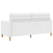 Sofa cu Spațiu de Depozitare Alb 172 x 78 x 87 cm Poliester - WALTI WALTI