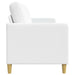 Sofa cu Spațiu de Depozitare Alb 172 x 78 x 87 cm Poliester - WALTI WALTI
