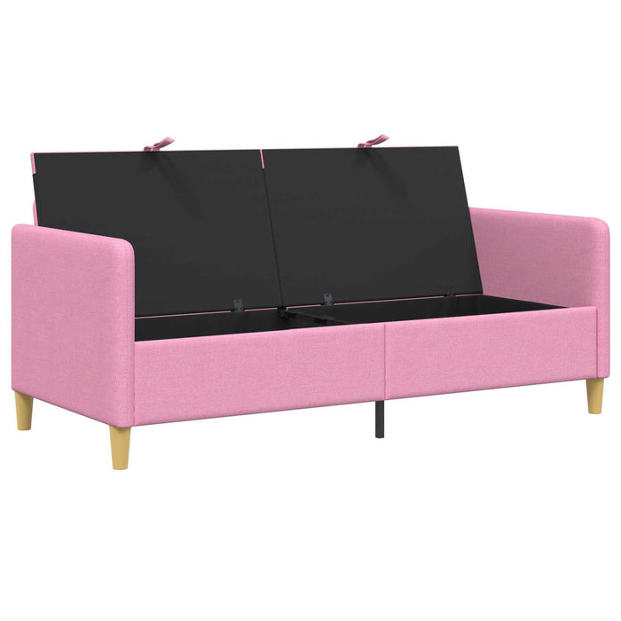 Sofa cu Spațiu de Depozitare Roz 172 x 78 x 87 cm Poliester - WALTI WALTI
