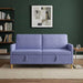 Sofa cu Spațiu de Depozitare Albastru Jeans 172 x 78 x 87 cm - WALTI WALTI