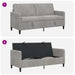 Sofa cu Spațiu de Depozitare Gri deschis 172 x 78 x 87 cm - WALTI WALTI