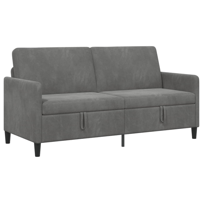 Sofa cu Spațiu de Depozitare Gri închis 172 x 78 x 87 cm - WALTI WALTI