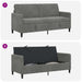 Sofa cu Spațiu de Depozitare Gri închis 172 x 78 x 87 cm - WALTI WALTI