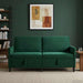 Sofa cu Spațiu de Depozitare Verde închis 172 x 78 x 87 cm - WALTI WALTI