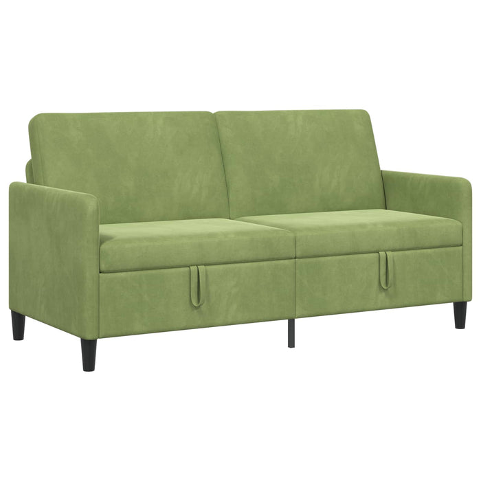 Sofa cu Spațiu de Depozitare Verde deschis 172 x 78 x 87 cm - WALTI WALTI