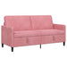 Sofa cu Spațiu de Depozitare Roz 172 x 78 x 87 cm Poliester - WALTI WALTI