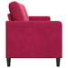 Sofa cu Spațiu de Depozitare Roșu Vin 172 x 78 x 87 cm - WALTI WALTI