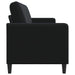 Sofa cu Spațiu de Depozitare Negru 172 x 78 x 87 cm Poliester - WALTI WALTI