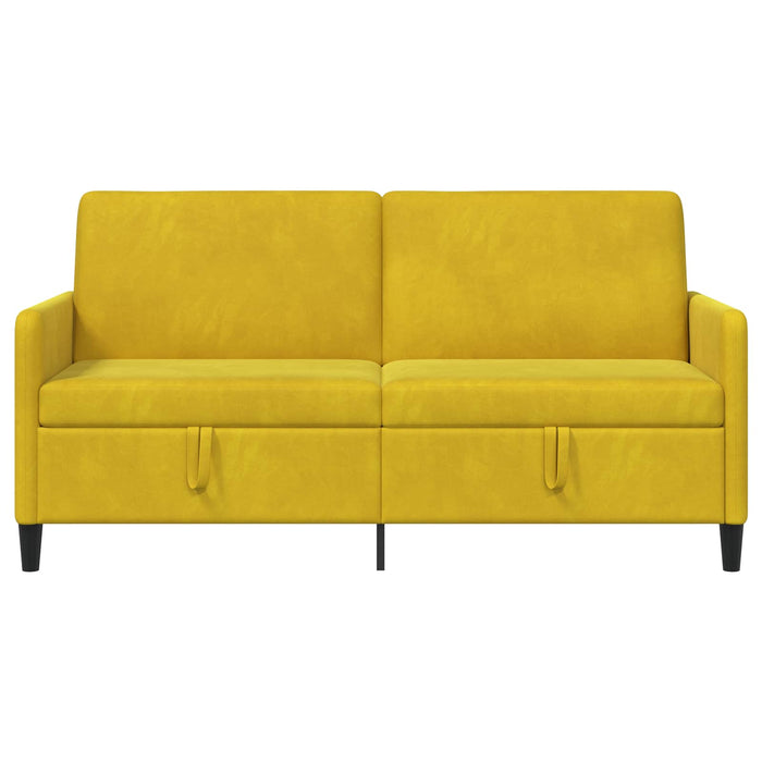 Sofa cu Spațiu de Depozitare Galben 172 x 78 x 87 cm Poliester - WALTI WALTI
