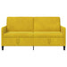 Sofa cu Spațiu de Depozitare Galben 172 x 78 x 87 cm Poliester - WALTI WALTI