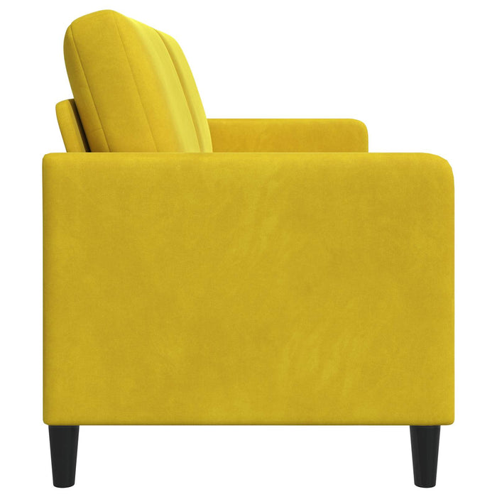 Sofa cu Spațiu de Depozitare Galben 172 x 78 x 87 cm Poliester - WALTI WALTI