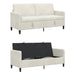 Sofa cu Spațiu de Depozitare Crem 172 x 78 x 87 cm Poliester - WALTI WALTI