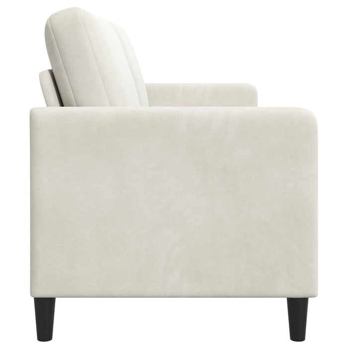 Sofa cu Spațiu de Depozitare Crem 172 x 78 x 87 cm Poliester - WALTI WALTI