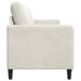 Sofa cu Spațiu de Depozitare Crem 172 x 78 x 87 cm Poliester - WALTI WALTI