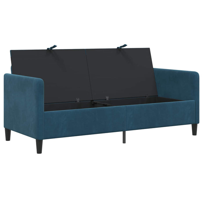 Sofa cu Spațiu de Depozitare albastru 172 x 78 x 87 cm - WALTI WALTI