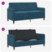Sofa cu Spațiu de Depozitare albastru 172 x 78 x 87 cm - WALTI WALTI