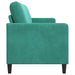 Sofa cu Spațiu de Depozitare Turcoaz 172 x 78 x 87 cm Poliester - WALTI WALTI