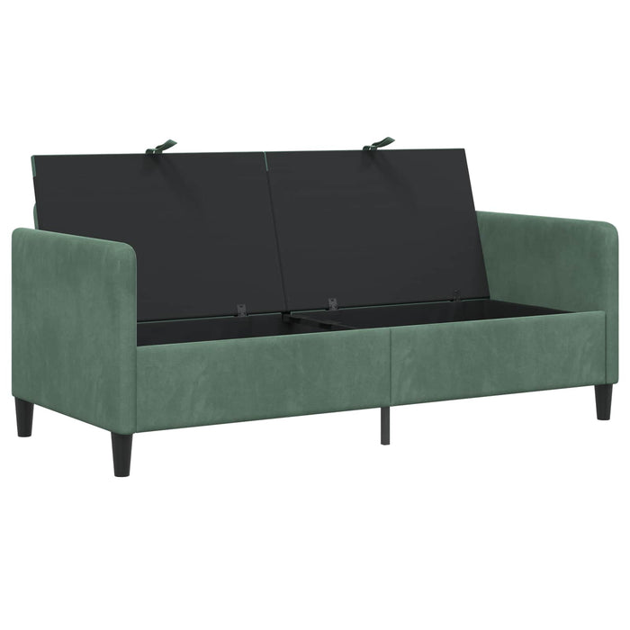 Sofa cu Spațiu de Depozitare Verde Mării 172 x 78 x 87 cm - WALTI WALTI