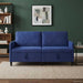 Sofa cu Spațiu de Depozitare Albastru Poliție 172 x 78 x 87 cm - WALTI WALTI