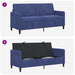 Sofa cu Spațiu de Depozitare Albastru Poliție 172 x 78 x 87 cm - WALTI WALTI