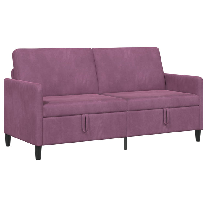 Sofa cu Spațiu de Depozitare Violet 172 x 78 x 87 cm Poliester - WALTI WALTI