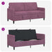 Sofa cu Spațiu de Depozitare Violet 172 x 78 x 87 cm Poliester - WALTI WALTI