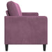 Sofa cu Spațiu de Depozitare Violet 172 x 78 x 87 cm Poliester - WALTI WALTI