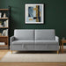 Sofa cu Spațiu de Depozitare Gri deschis 192 x 78 x 87 cm - WALTI WALTI