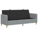 Sofa cu Spațiu de Depozitare Gri deschis 192 x 78 x 87 cm - WALTI WALTI