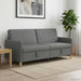 Sofa cu Spațiu de Depozitare Gri închis 192 x 78 x 87 cm - WALTI WALTI
