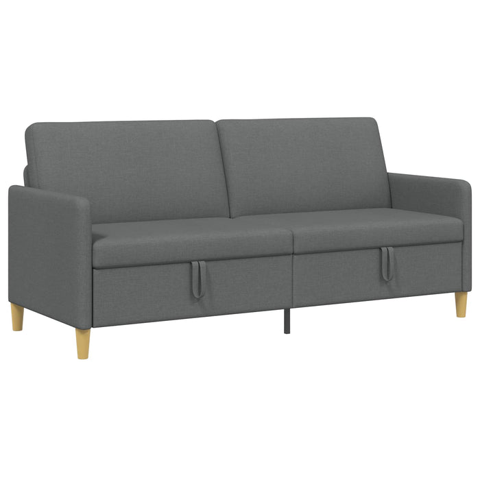 Sofa cu Spațiu de Depozitare Gri închis 192 x 78 x 87 cm - WALTI WALTI