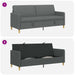 Sofa cu Spațiu de Depozitare Gri închis 192 x 78 x 87 cm - WALTI WALTI