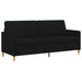 Sofa cu Spațiu de Depozitare Negru 192 x 78 x 87 cm Poliester - WALTI WALTI