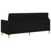 Sofa cu Spațiu de Depozitare Negru 192 x 78 x 87 cm Poliester - WALTI WALTI
