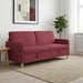 Sofa cu Spațiu de Depozitare Roșu Vin 192 x 78 x 87 cm - WALTI WALTI