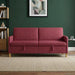 Sofa cu Spațiu de Depozitare Roșu Vin 192 x 78 x 87 cm - WALTI WALTI