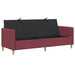 Sofa cu Spațiu de Depozitare Roșu Vin 192 x 78 x 87 cm - WALTI WALTI