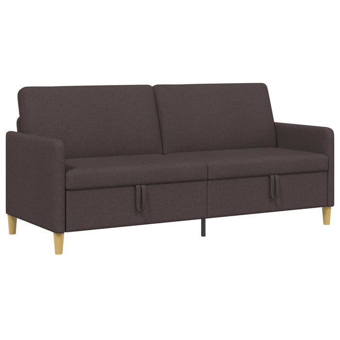 Sofa cu Spațiu de Depozitare Maro închis 192 x 78 x 87 cm - WALTI WALTI