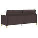 Sofa cu Spațiu de Depozitare Maro închis 192 x 78 x 87 cm - WALTI WALTI