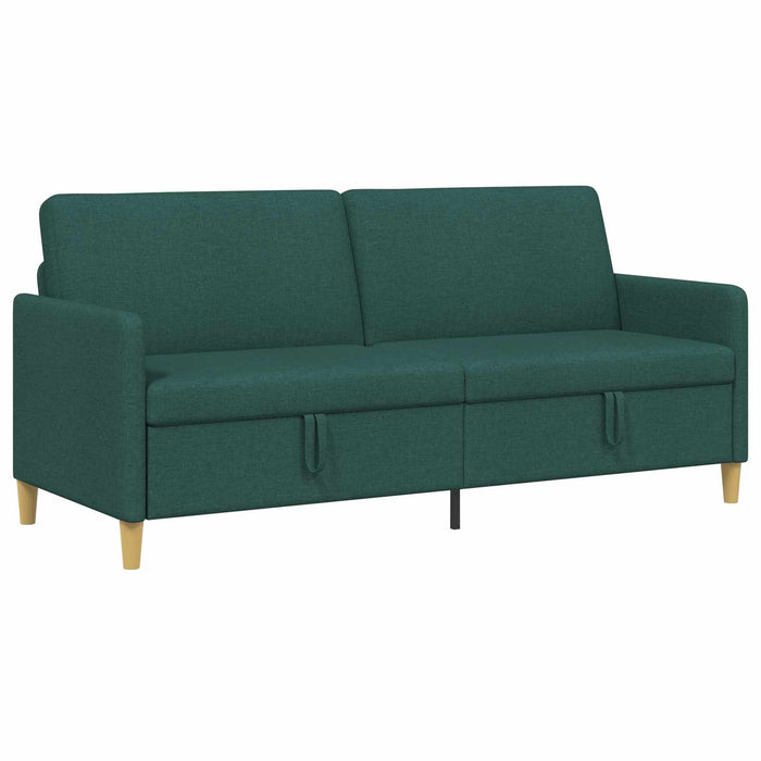 Sofa cu Spațiu de Depozitare Verde închis 192 x 78 x 87 cm - WALTI WALTI