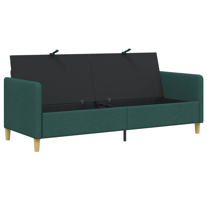 Sofa cu Spațiu de Depozitare Verde închis 192 x 78 x 87 cm - WALTI WALTI