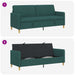 Sofa cu Spațiu de Depozitare Verde închis 192 x 78 x 87 cm - WALTI WALTI