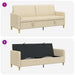Sofa cu Spațiu de Depozitare Crem 192 x 78 x 87 cm Poliester - WALTI WALTI