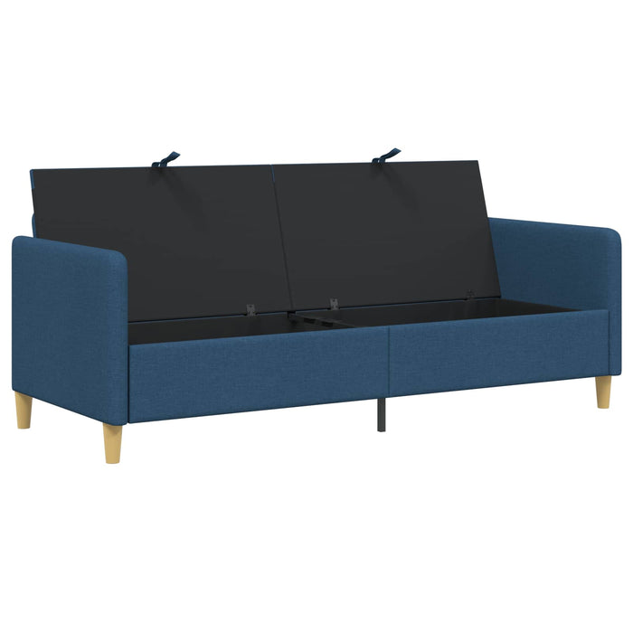 Sofa cu Spațiu de Depozitare albastru 192 x 78 x 87 cm - WALTI WALTI