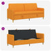 Sofa cu Spațiu de Depozitare Galben Întunecat 192 x 78 x 87 cm - WALTI WALTI