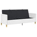 Sofa cu Spațiu de Depozitare Alb 192 x 78 x 87 cm Poliester - WALTI WALTI