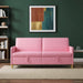 Sofa cu Spațiu de Depozitare Roz 192 x 78 x 87 cm Poliester - WALTI WALTI