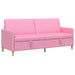 Sofa cu Spațiu de Depozitare Roz 192 x 78 x 87 cm Poliester - WALTI WALTI