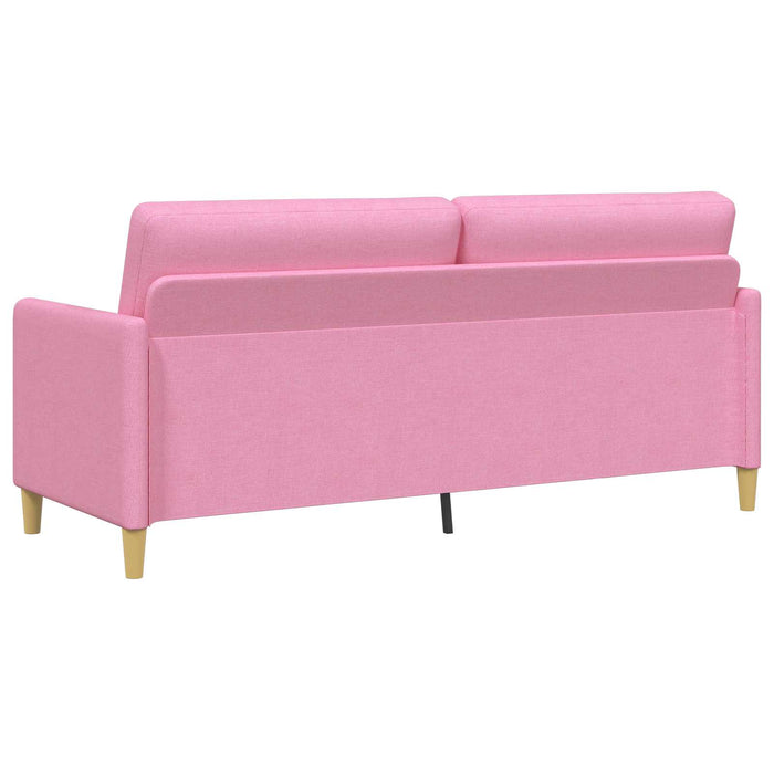 Sofa cu Spațiu de Depozitare Roz 192 x 78 x 87 cm Poliester - WALTI WALTI