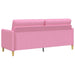 Sofa cu Spațiu de Depozitare Roz 192 x 78 x 87 cm Poliester - WALTI WALTI